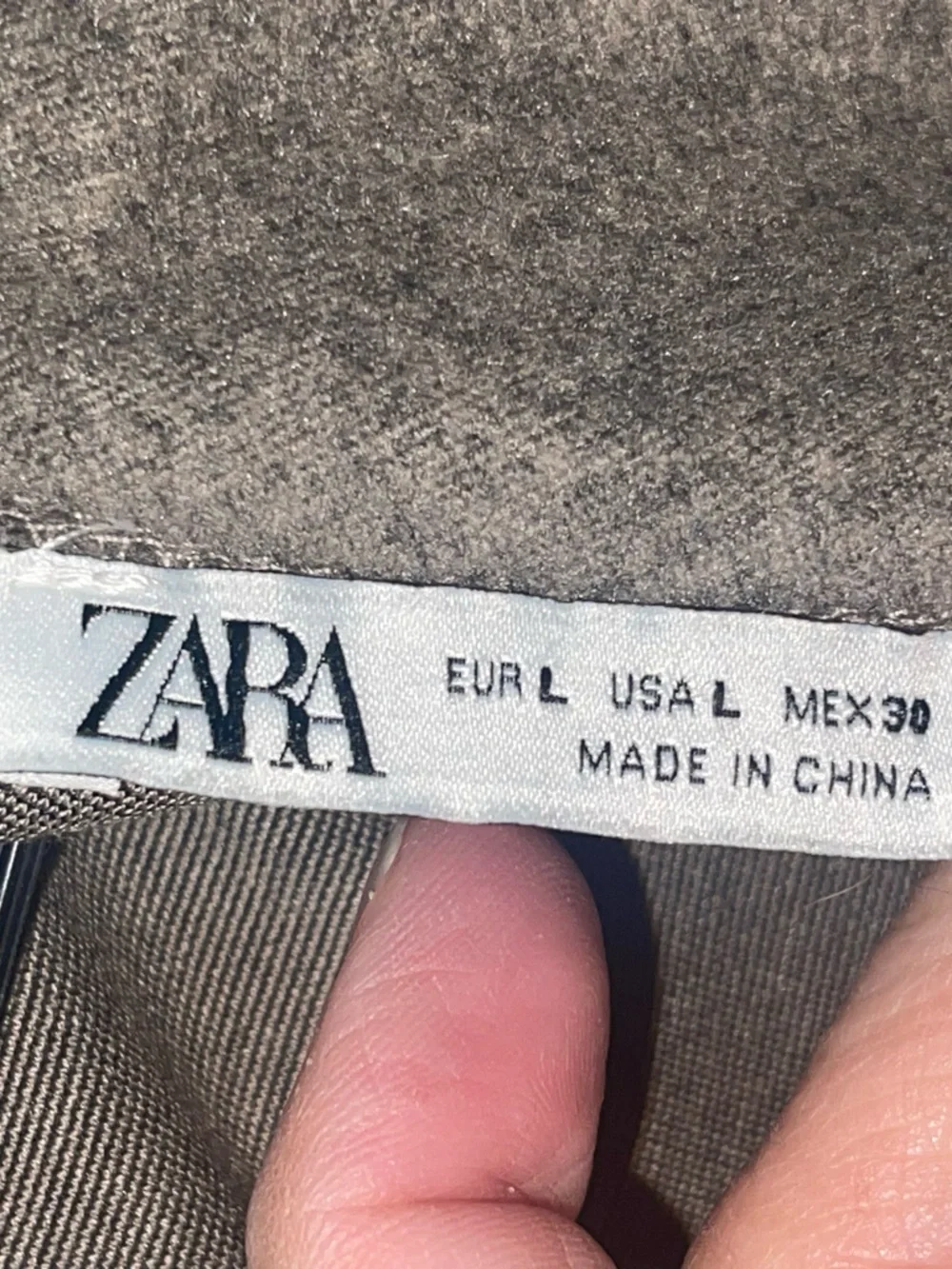 Zara mock neck pocket mini dress. Size large GUC - Picture 7 of 9